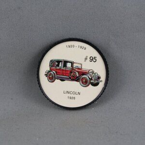 Jello Car Coins - # 95 of 200 - The Lincoln (1926